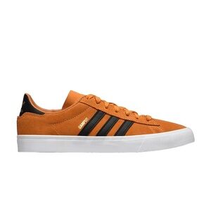 RARE Adidas Campus Vulc 2 Real Gold Black White Skate Shoes | Men 7 Women 8.5